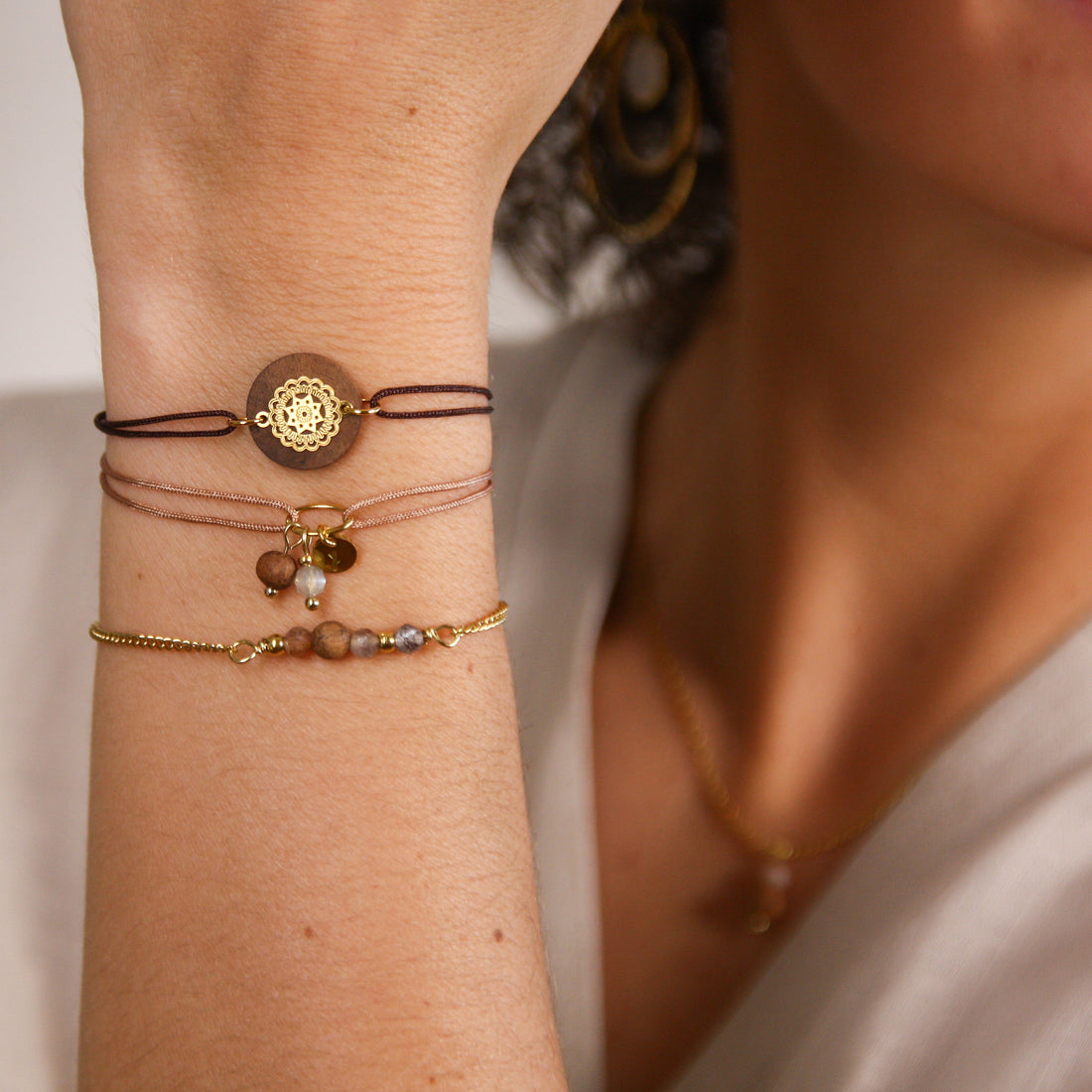 Armbandkombi "Harmonia Gold&