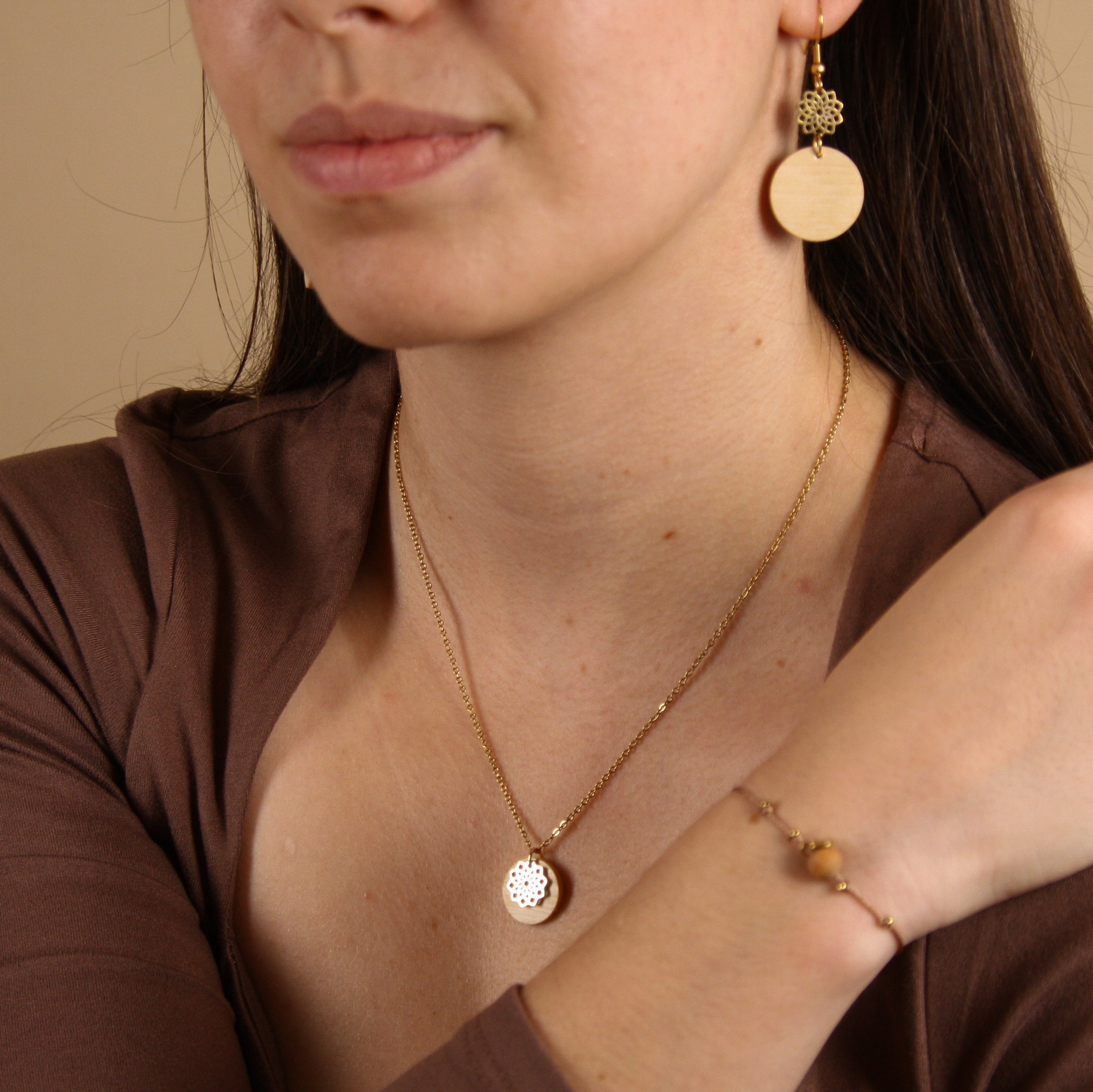 Tree of life ornament hazelnut