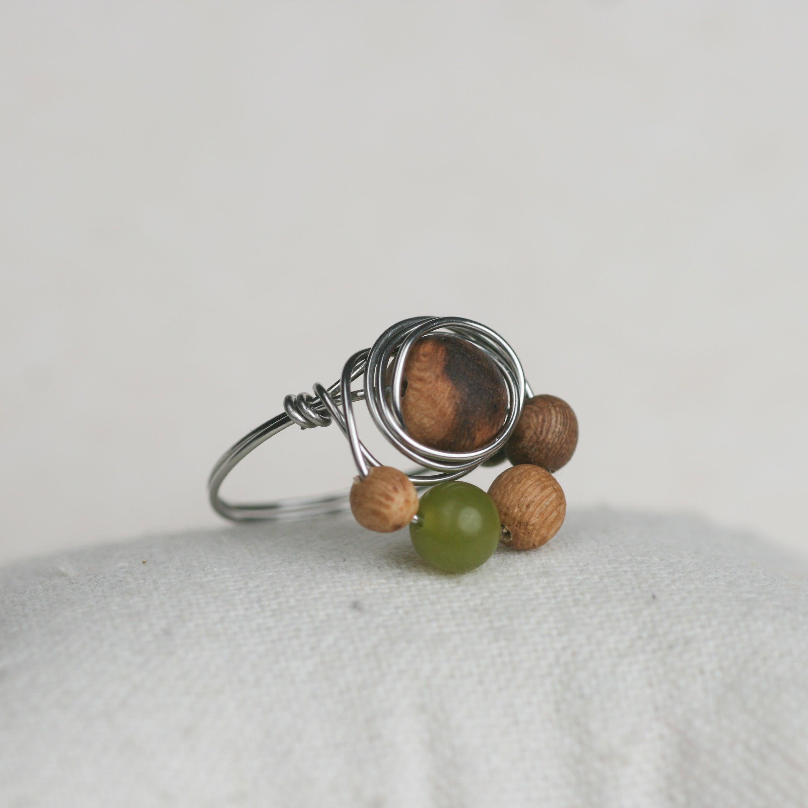 Statement Ring "Chardonnay"
