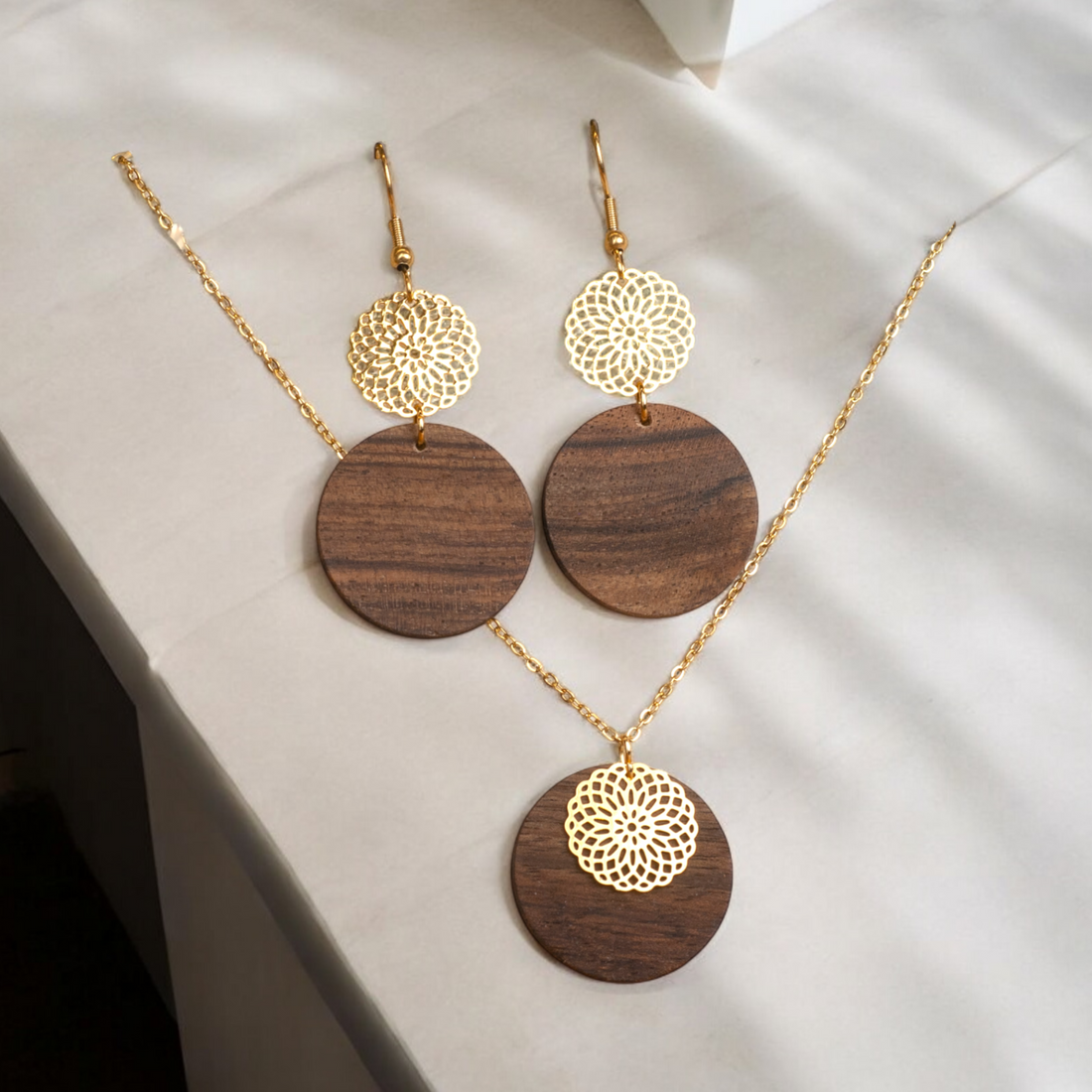 Handgefertigtes Schmuckset &