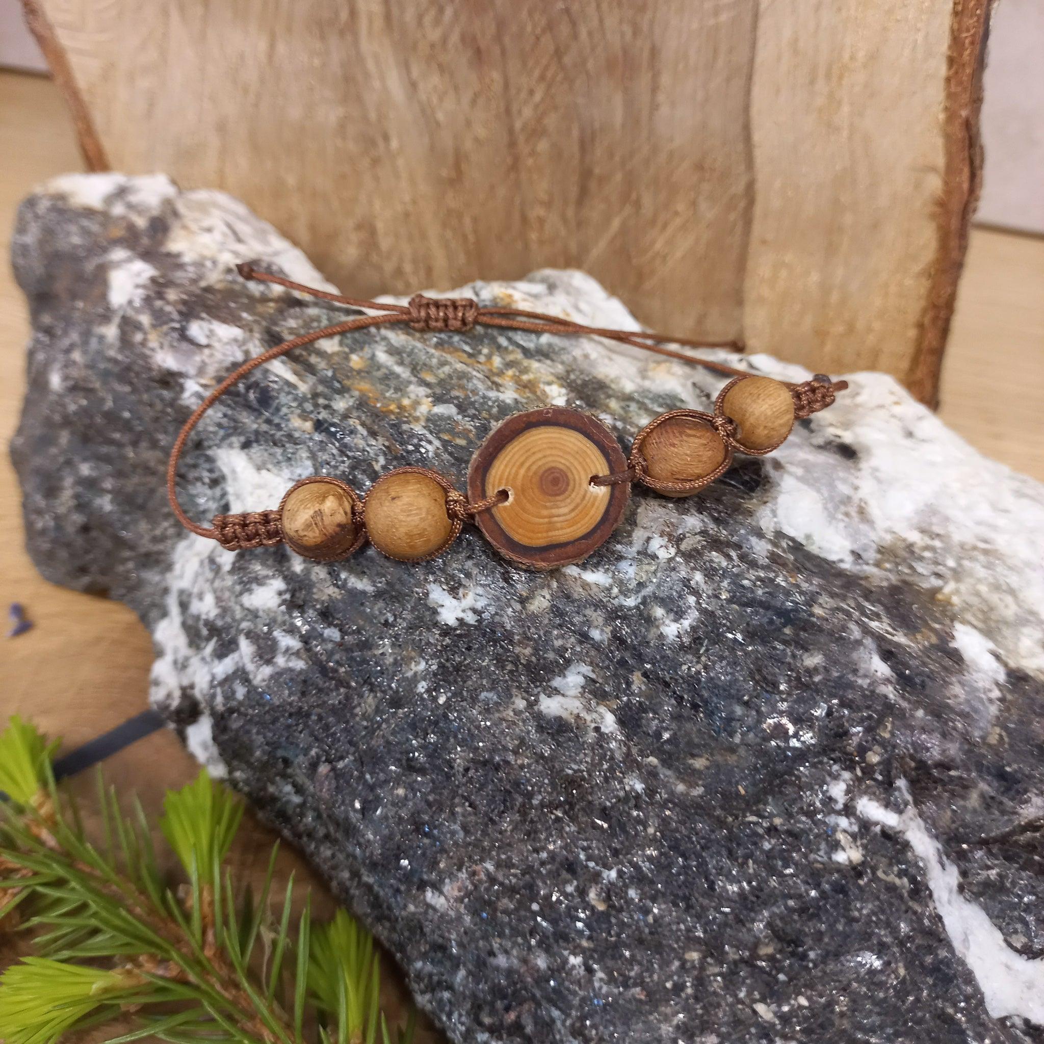 Männerarmband "Ast" - Holzschmuck Astwerk