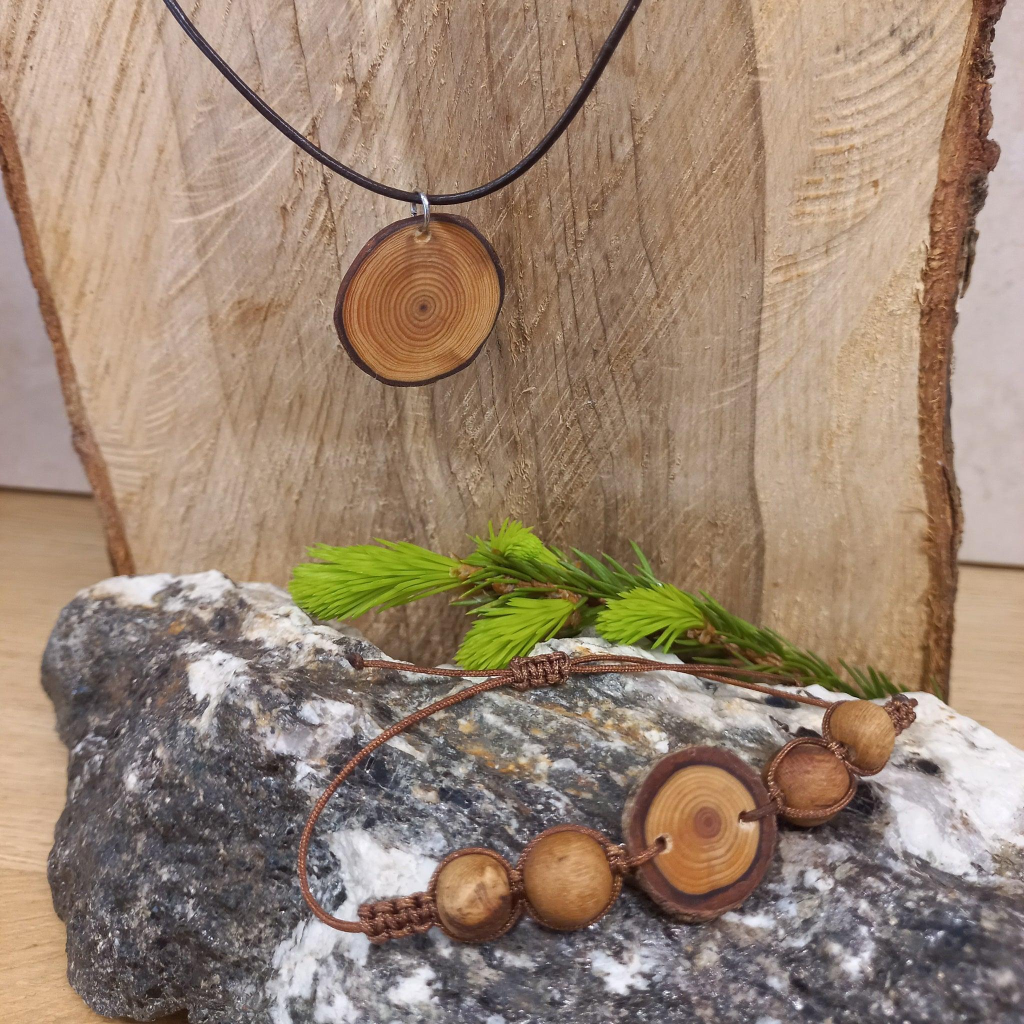 Männerarmband "Ast" - Holzschmuck Astwerk