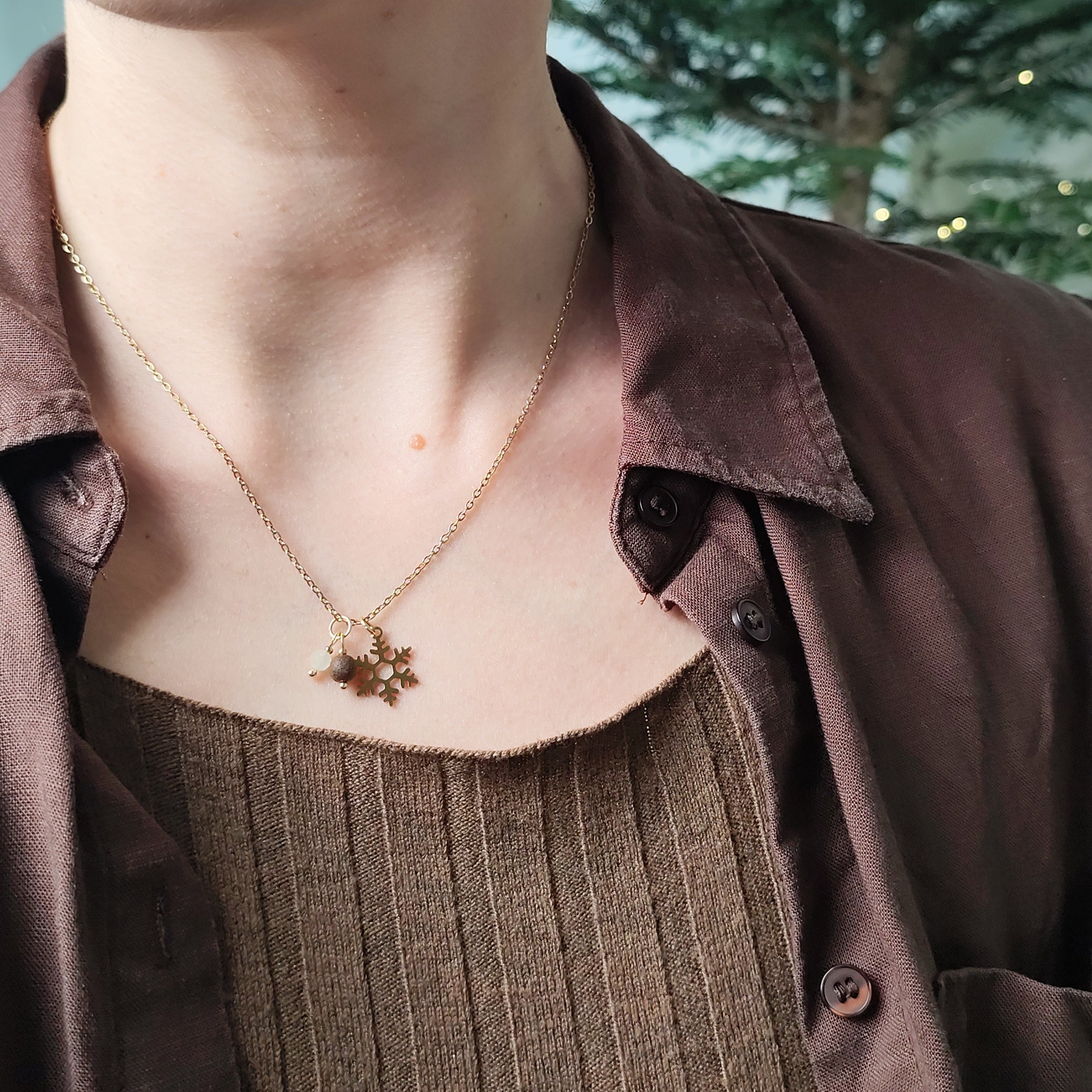 Kette "Schneeflocke"