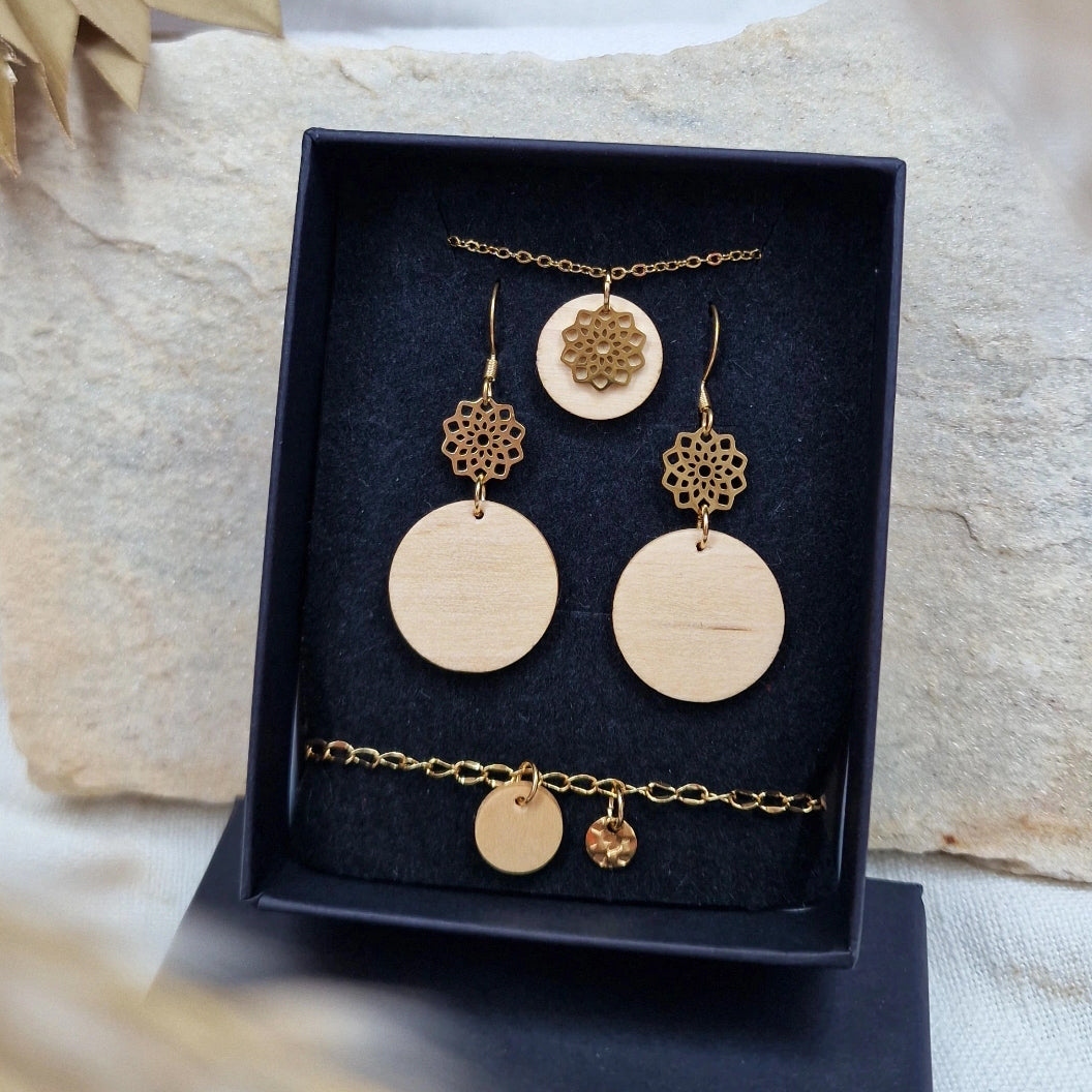 Birch tree of life ornament