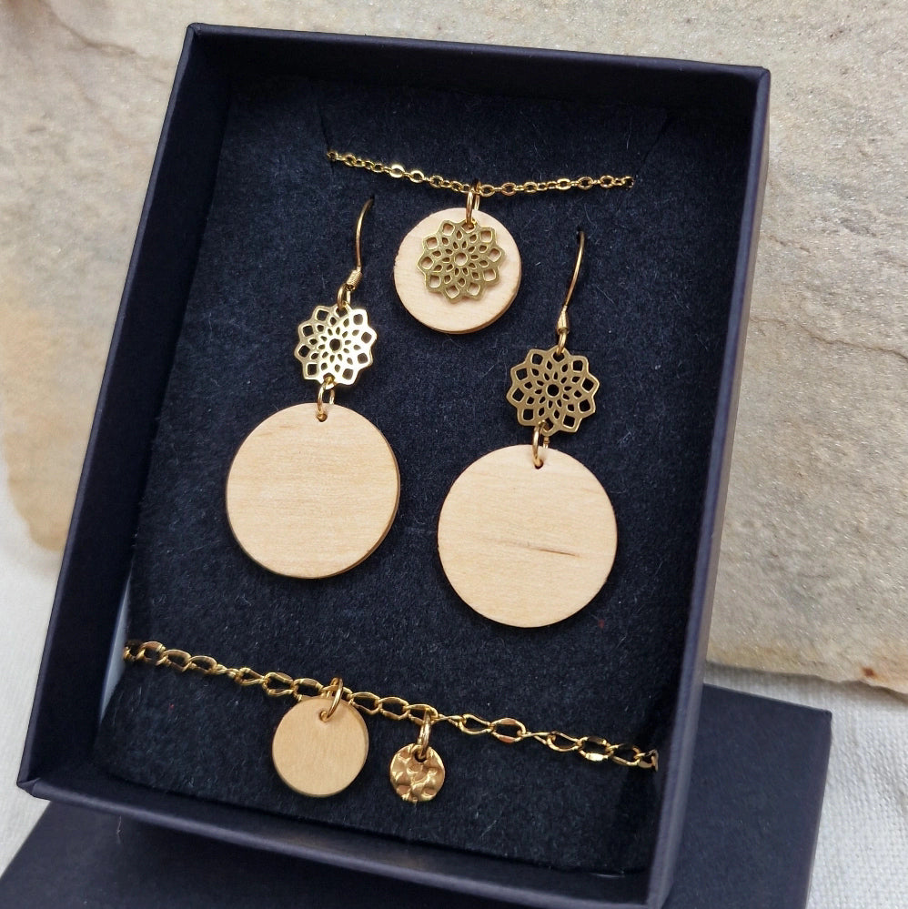 Birch tree of life ornament