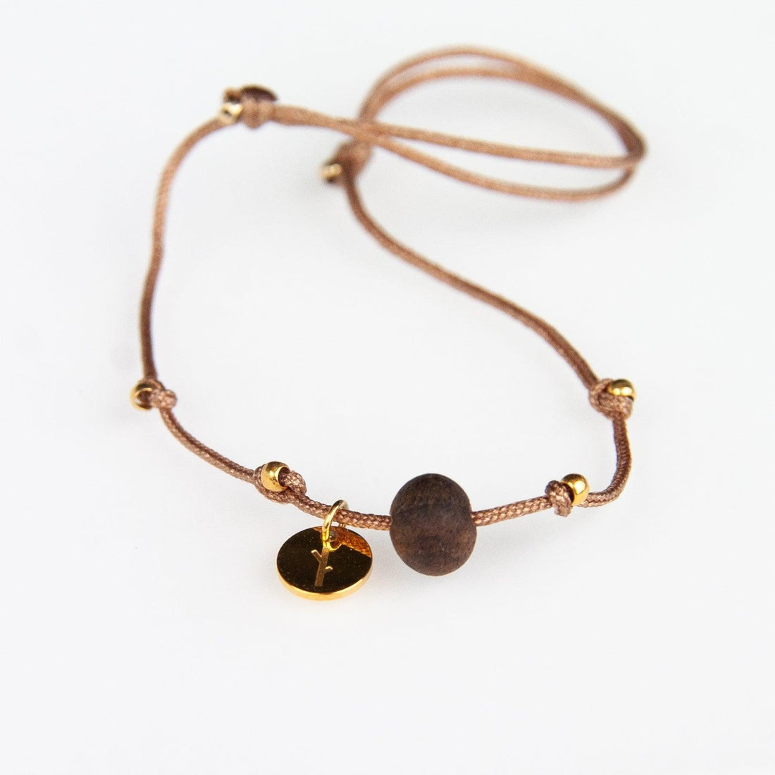 Glücksarmband "Nussholz" - Holzschmuck Astwerk