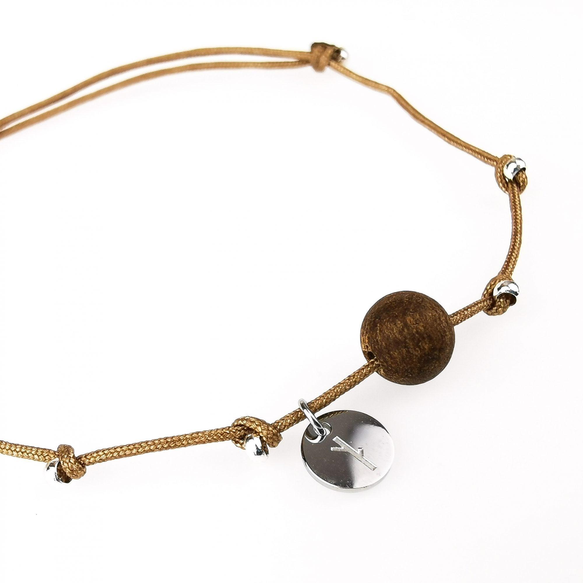 Glücksarmband "Nussholz" - Holzschmuck Astwerk