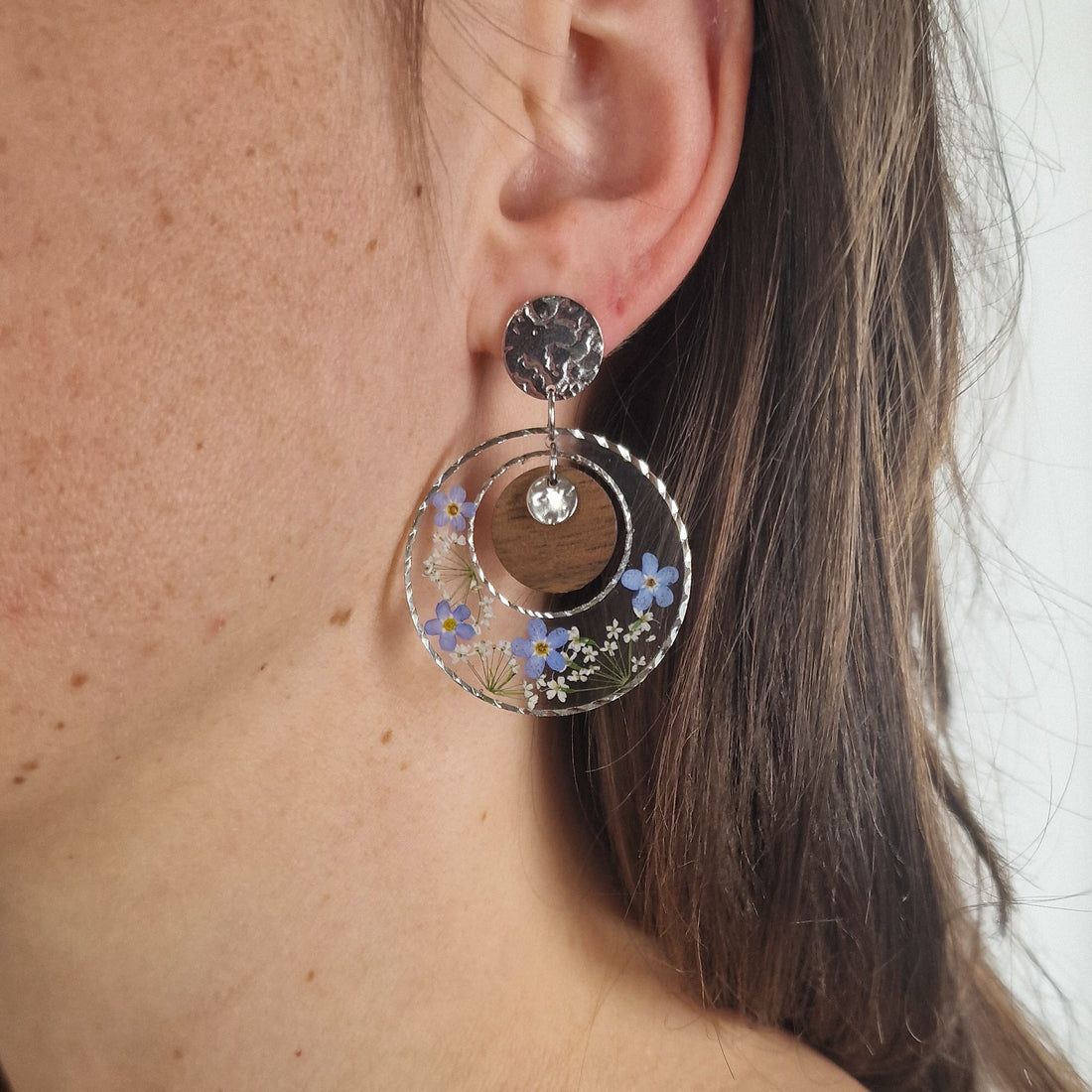 Ohrringe &quot;Himmelsblau Silber&quot;