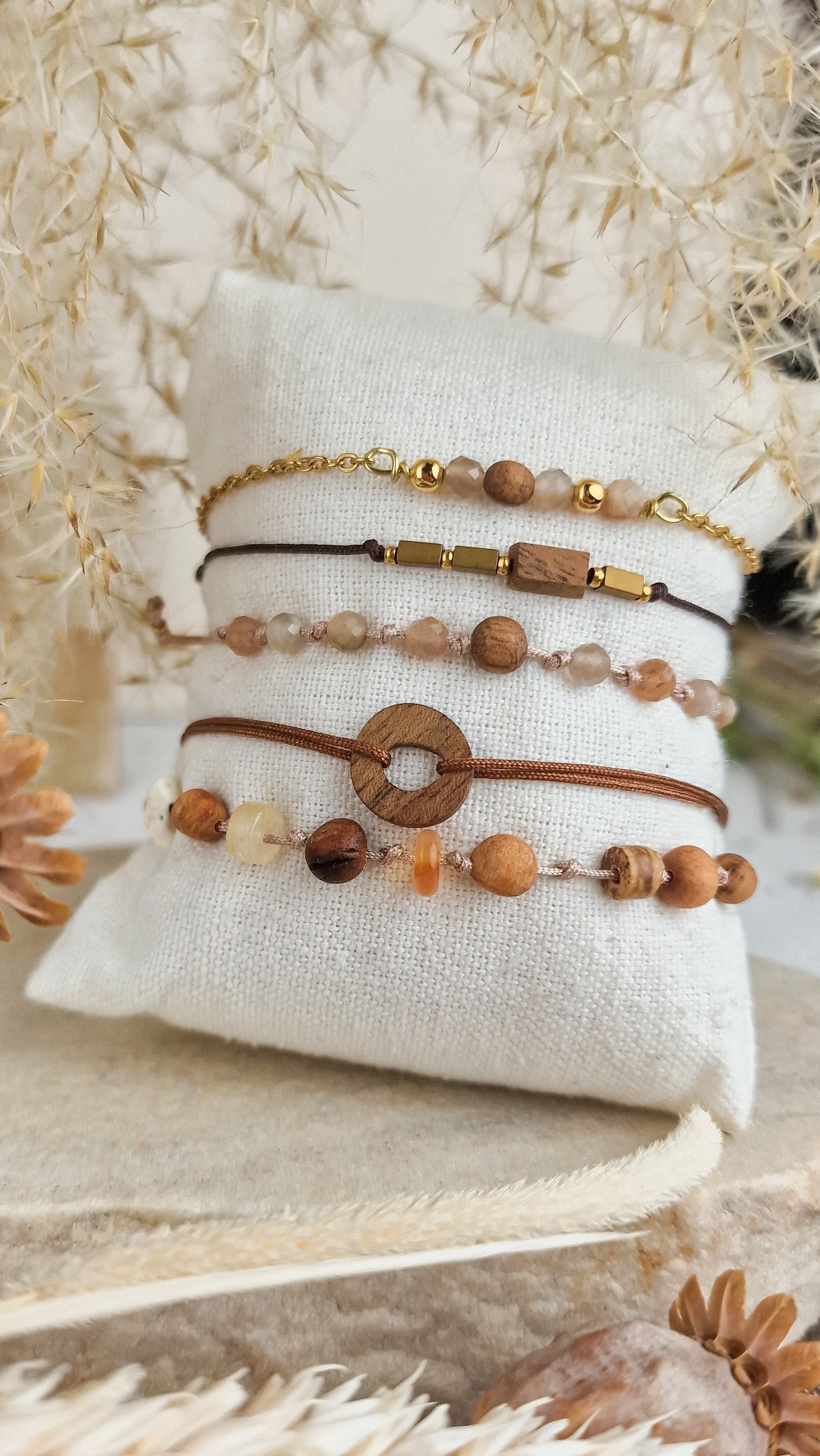 Holzschmuck_Astwerk_Damen_Armbaender_Herbstkollektion - Holzschmuck Astwerk