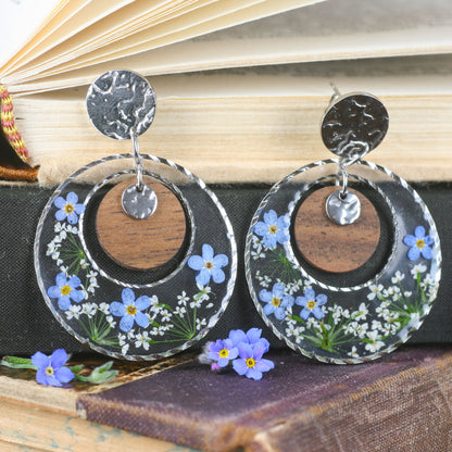 Ohrringe &quot;Himmelsblau Silber&quot;