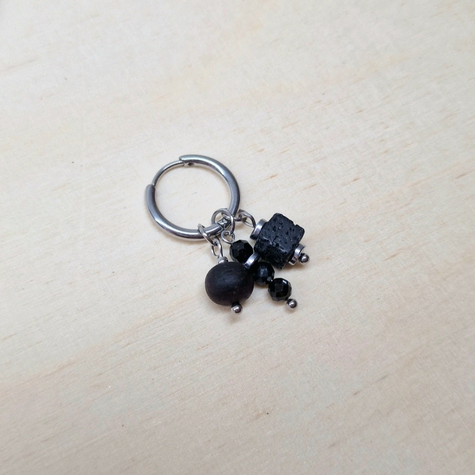Mix &amp; Match Größere Steine Charms Silber