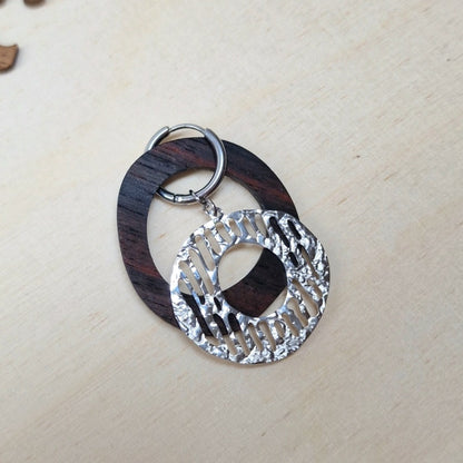 Mix &amp; Match Ebenholz Charms SET Silber