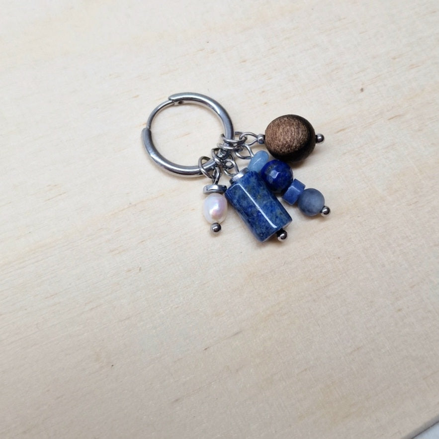 Mix &amp; Match Größere Steine Charms Silber