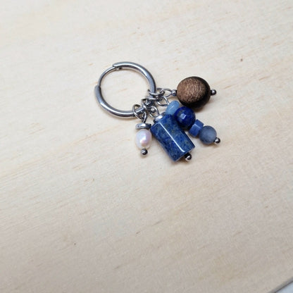 Mix &amp; Match Größere Steine Charms Silber