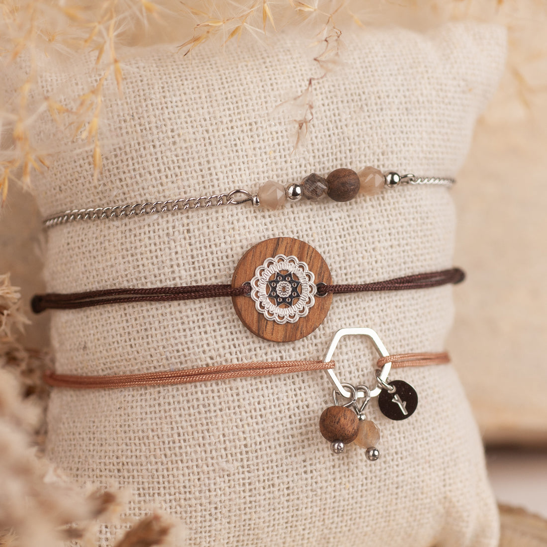 Armbandkombi "Harmonia Silber"