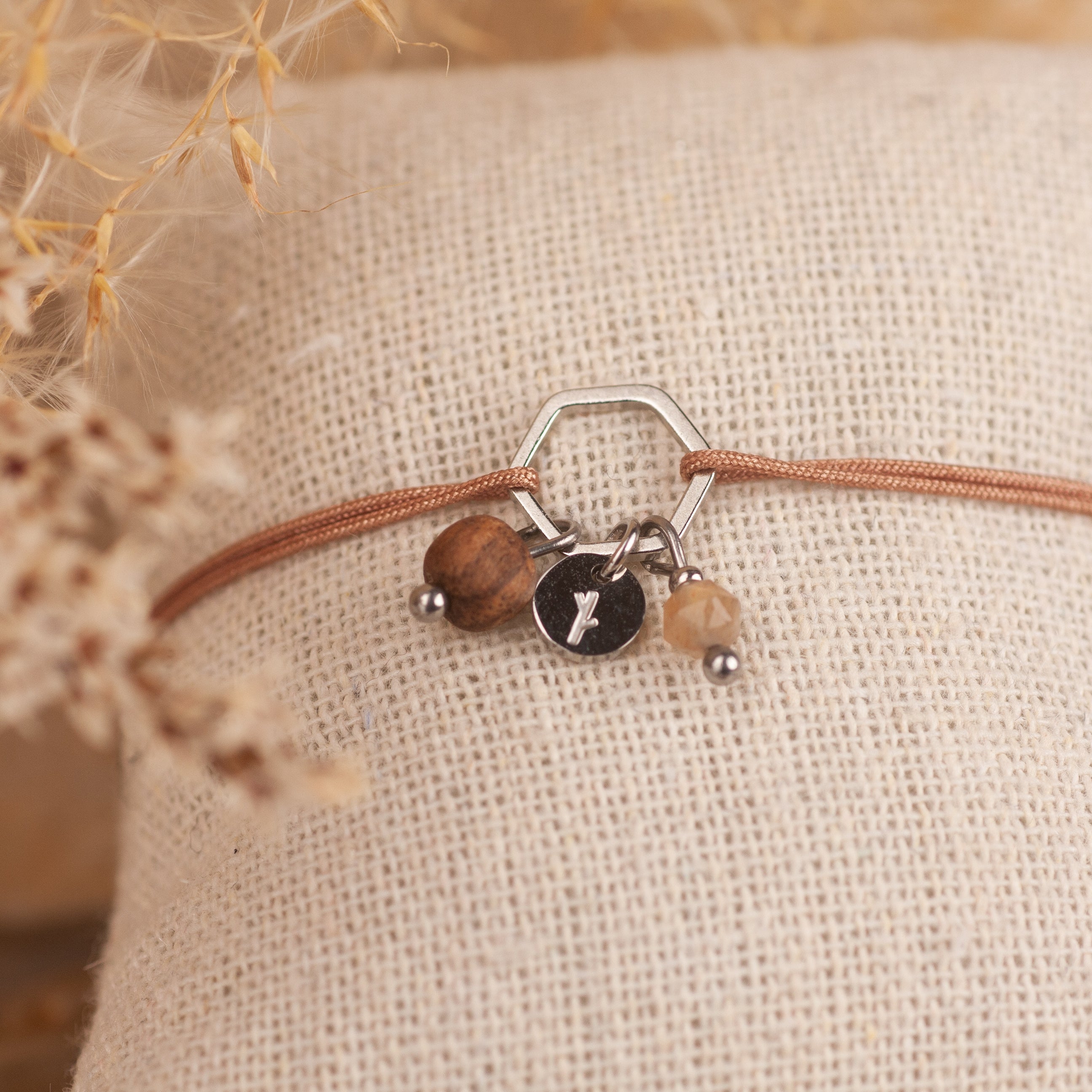 Armband &quot;Traumfänger silber&quot;
