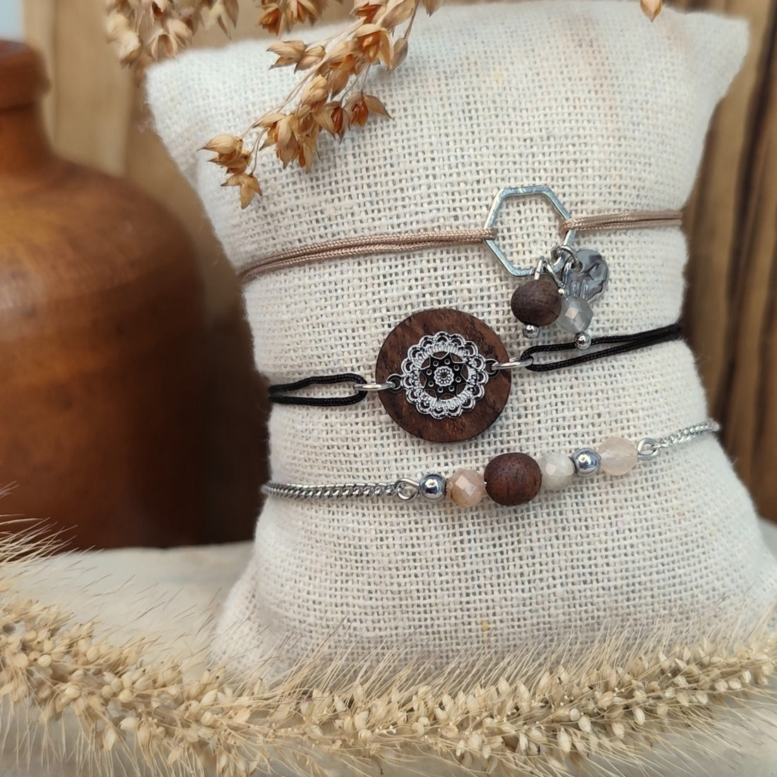 Armbandkombi "Harmonia Silber"