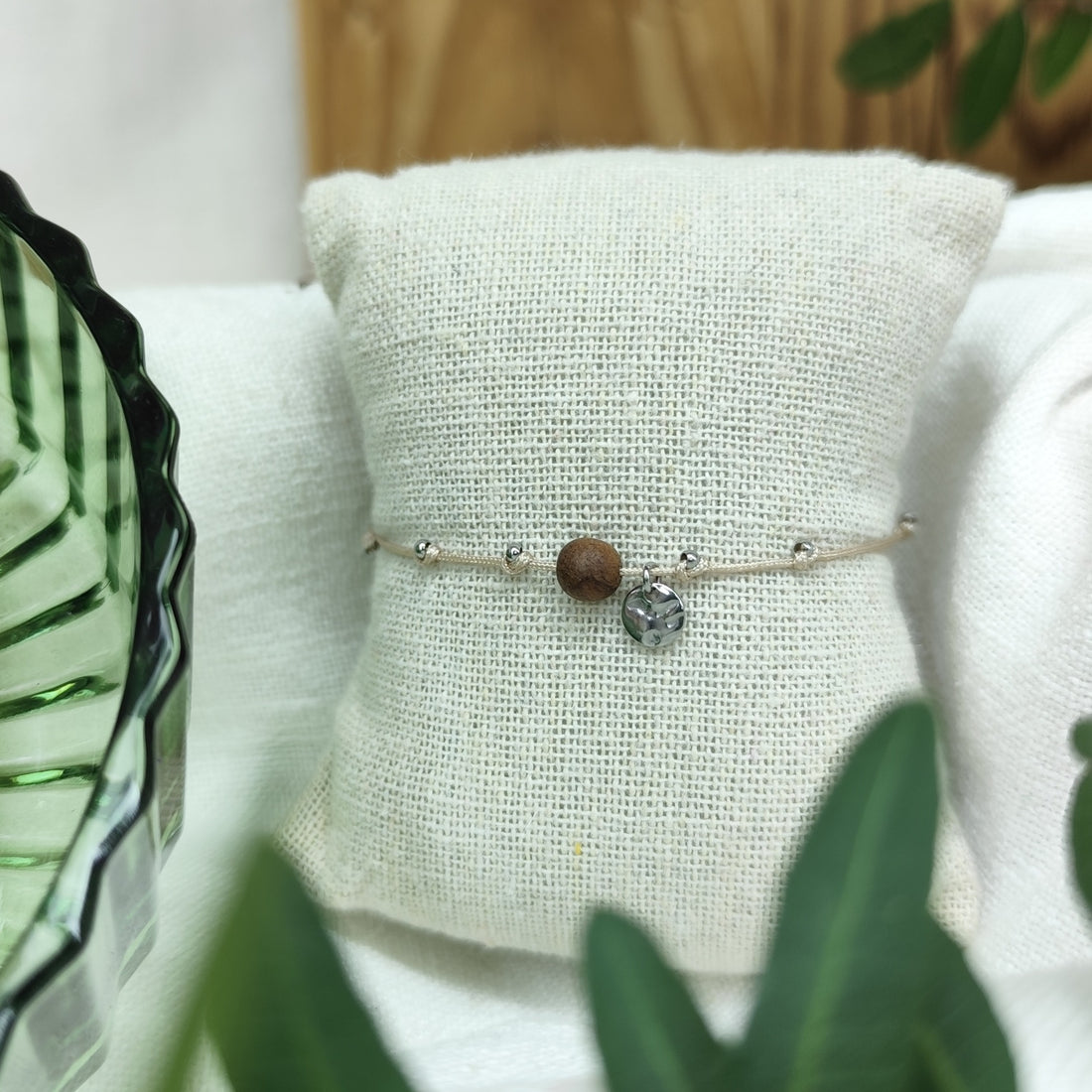 lucky bracelet "walnut"