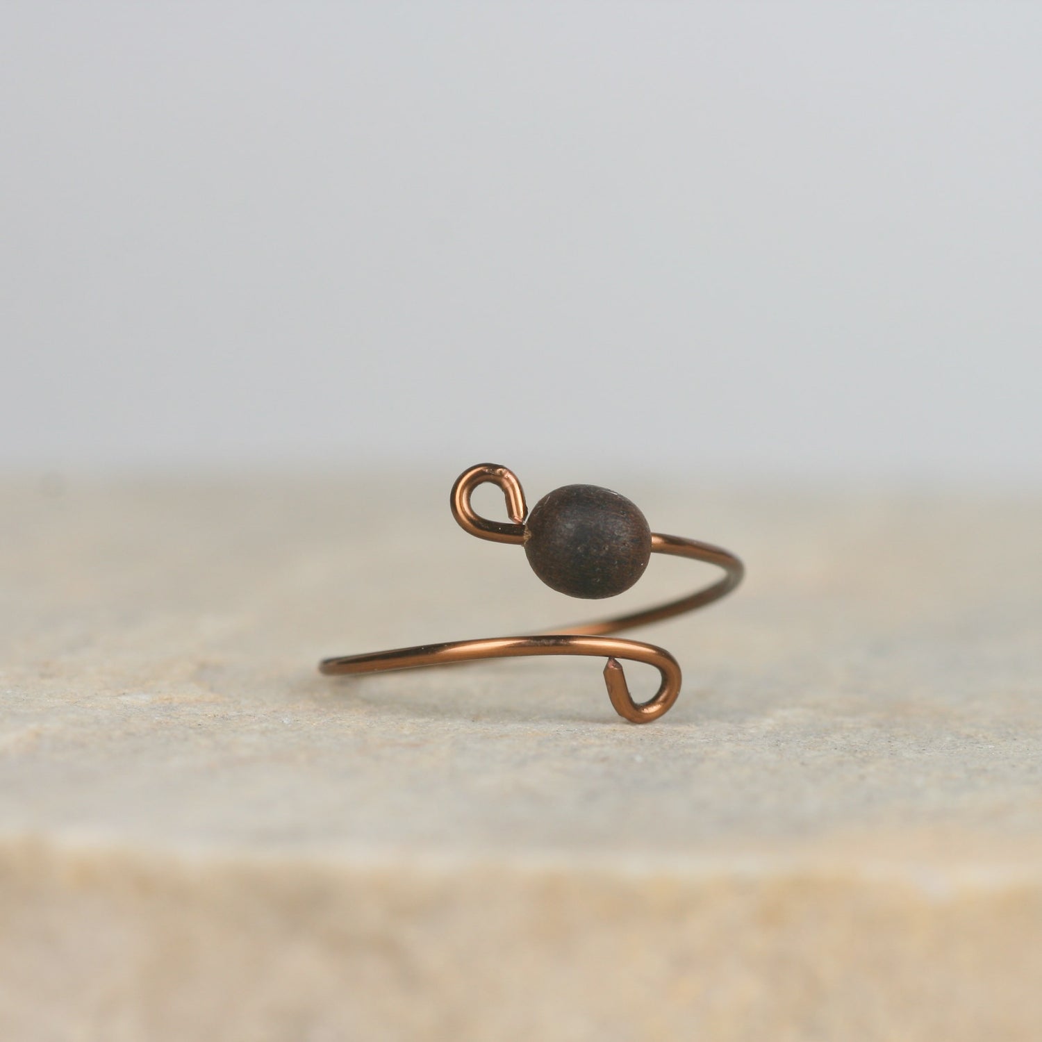 Ring &quot;Wundernuss Bronze&quot;
