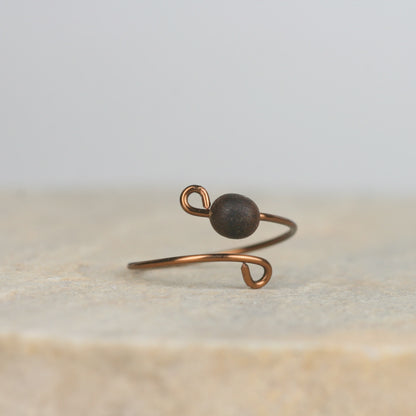 Ring &quot;Wundernuss Bronze&quot;
