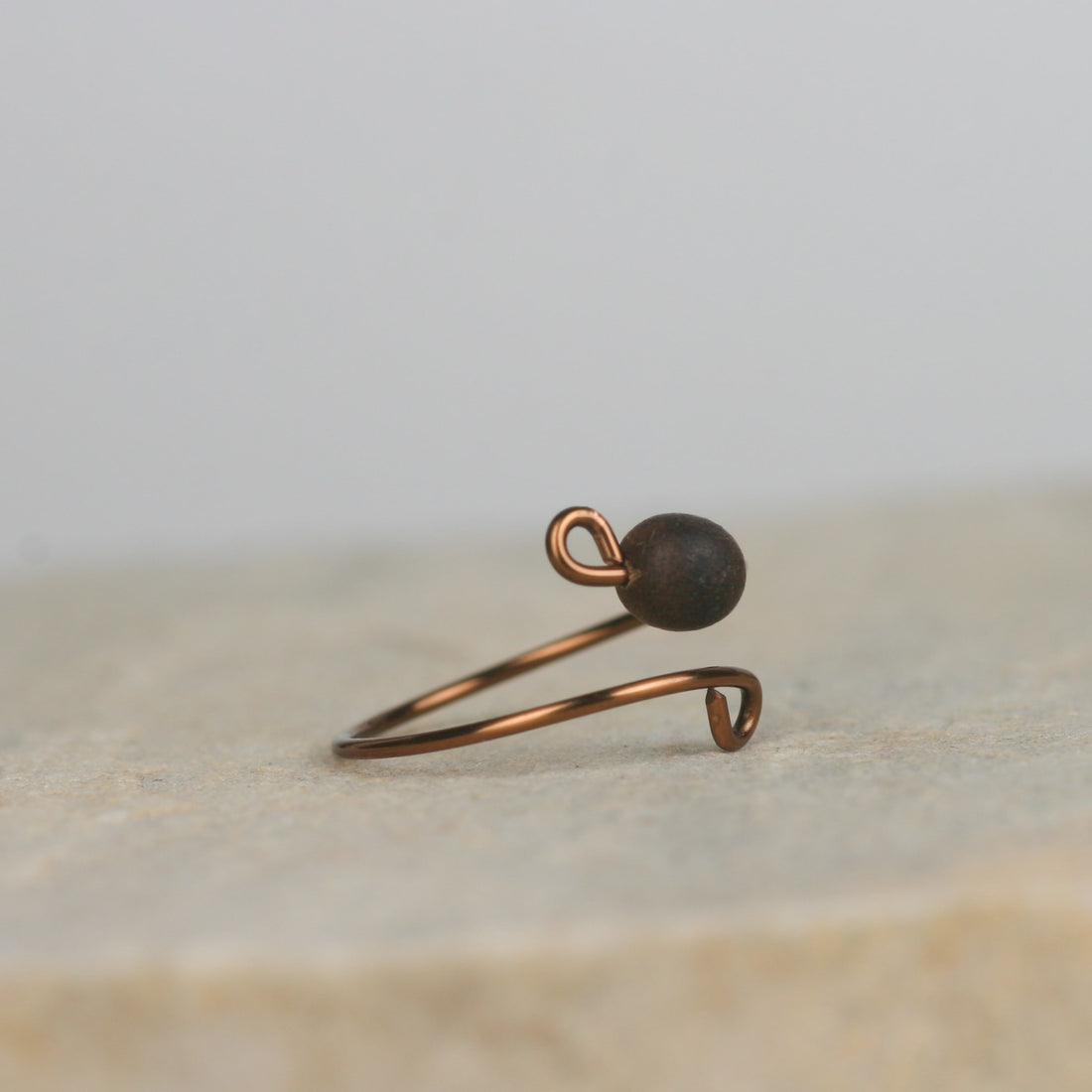 Ring &quot;Wundernuss Bronze&quot;