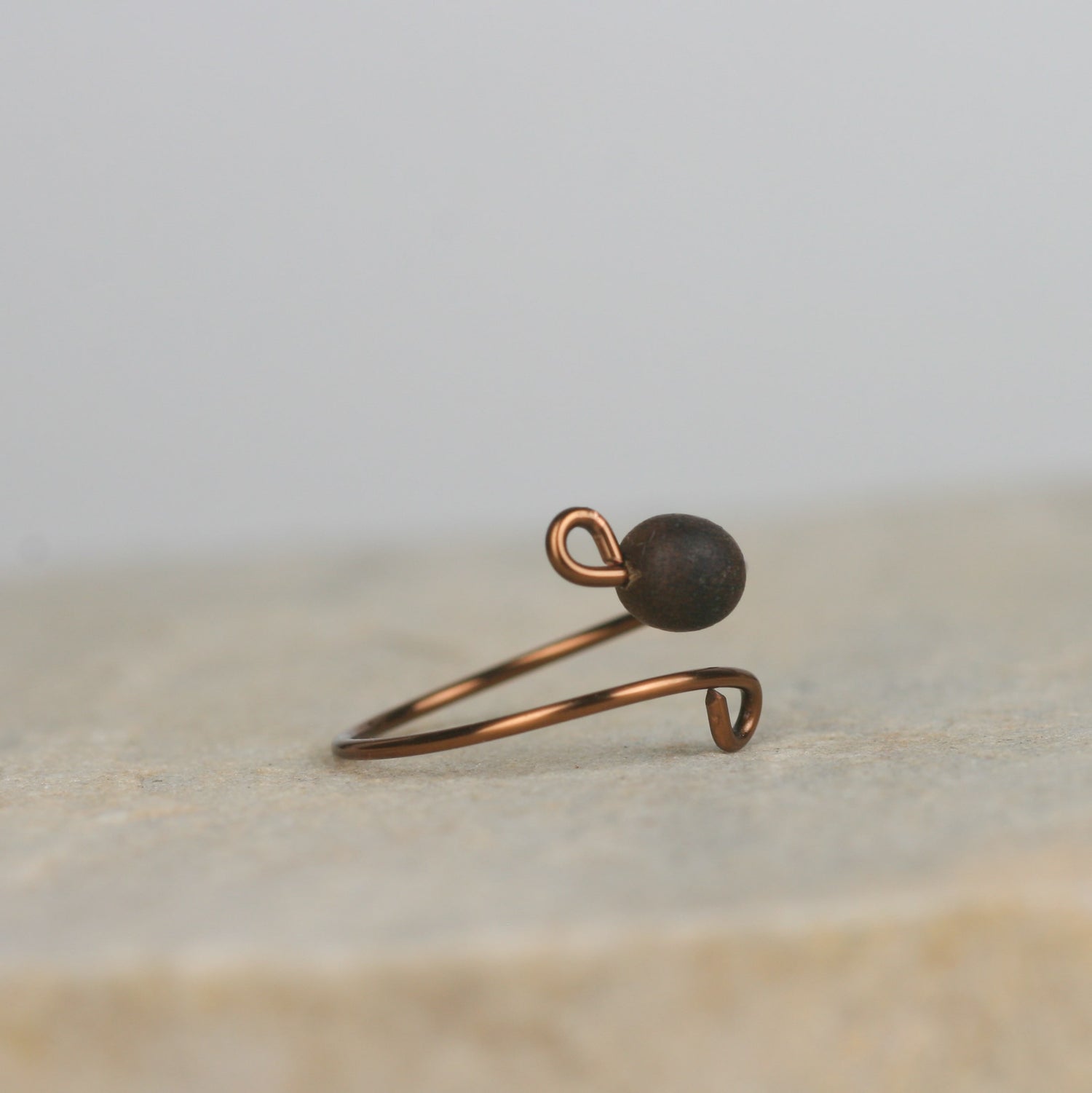 Ring &quot;Wundernuss Bronze&quot;