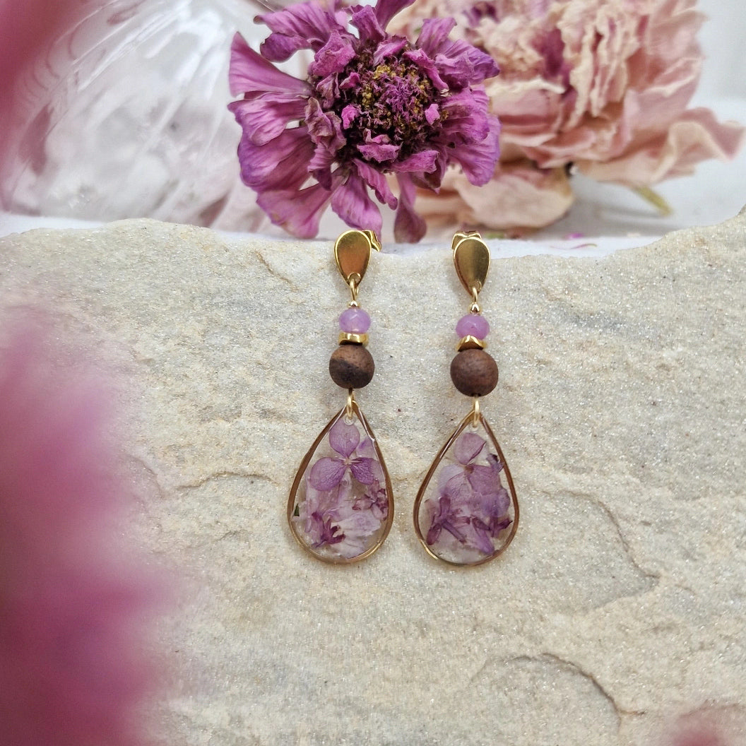 Handgefertigte Ohrringe &