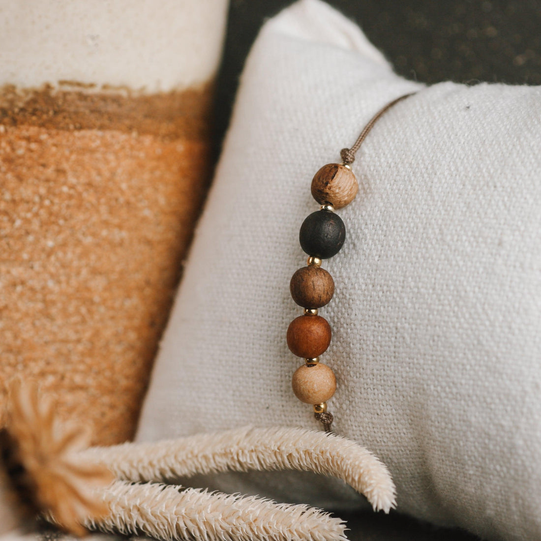 Armband &quot;5 Schätze&quot; - Holzschmuck Astwerk