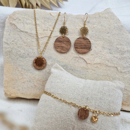 Lebensbaumschmuck Nussbaum