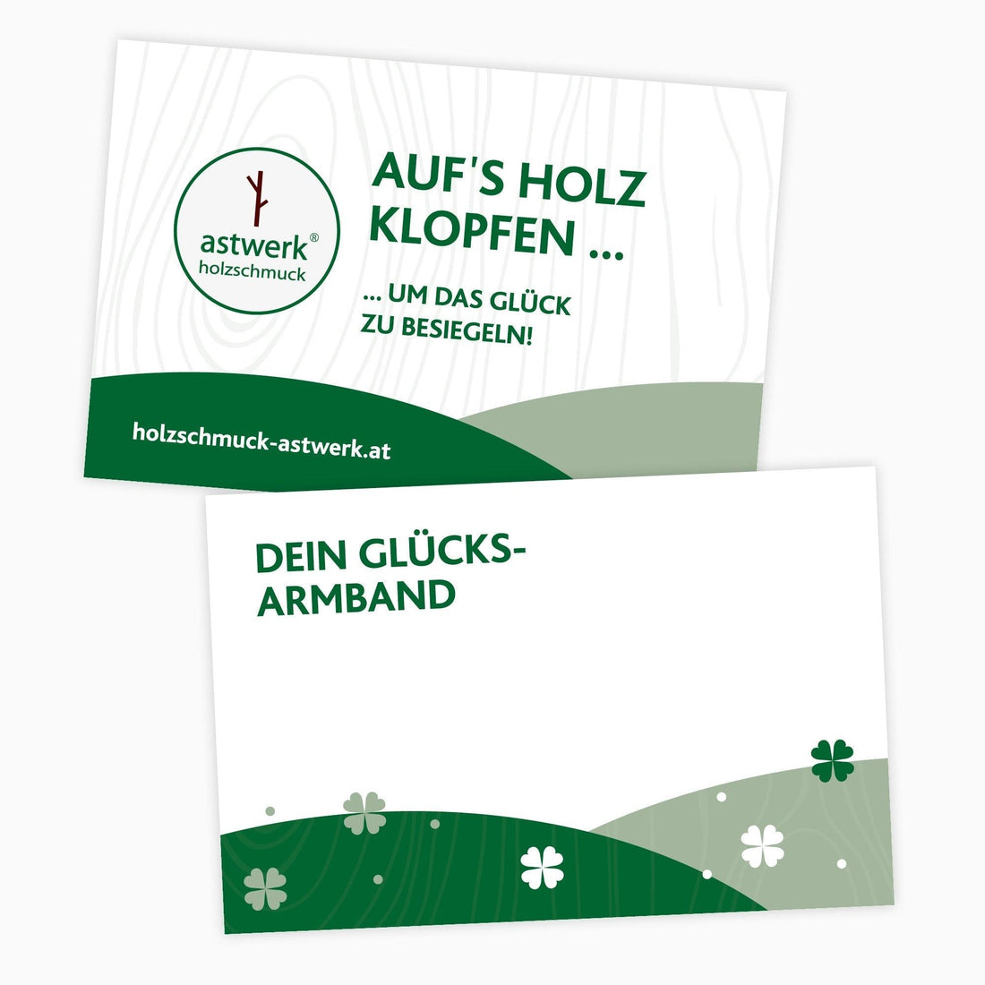 Holzschmuck Astwerk Glücksarmband Ebenholz gold schwarzes Textilband goldenes Edelstahl Astwerk Logoplättchen